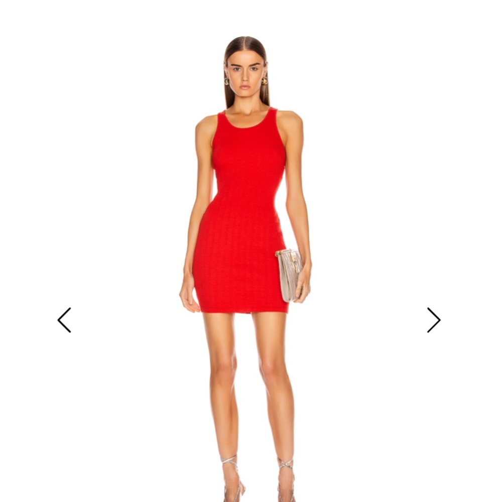 Enza Costa  NWOT mini red dress